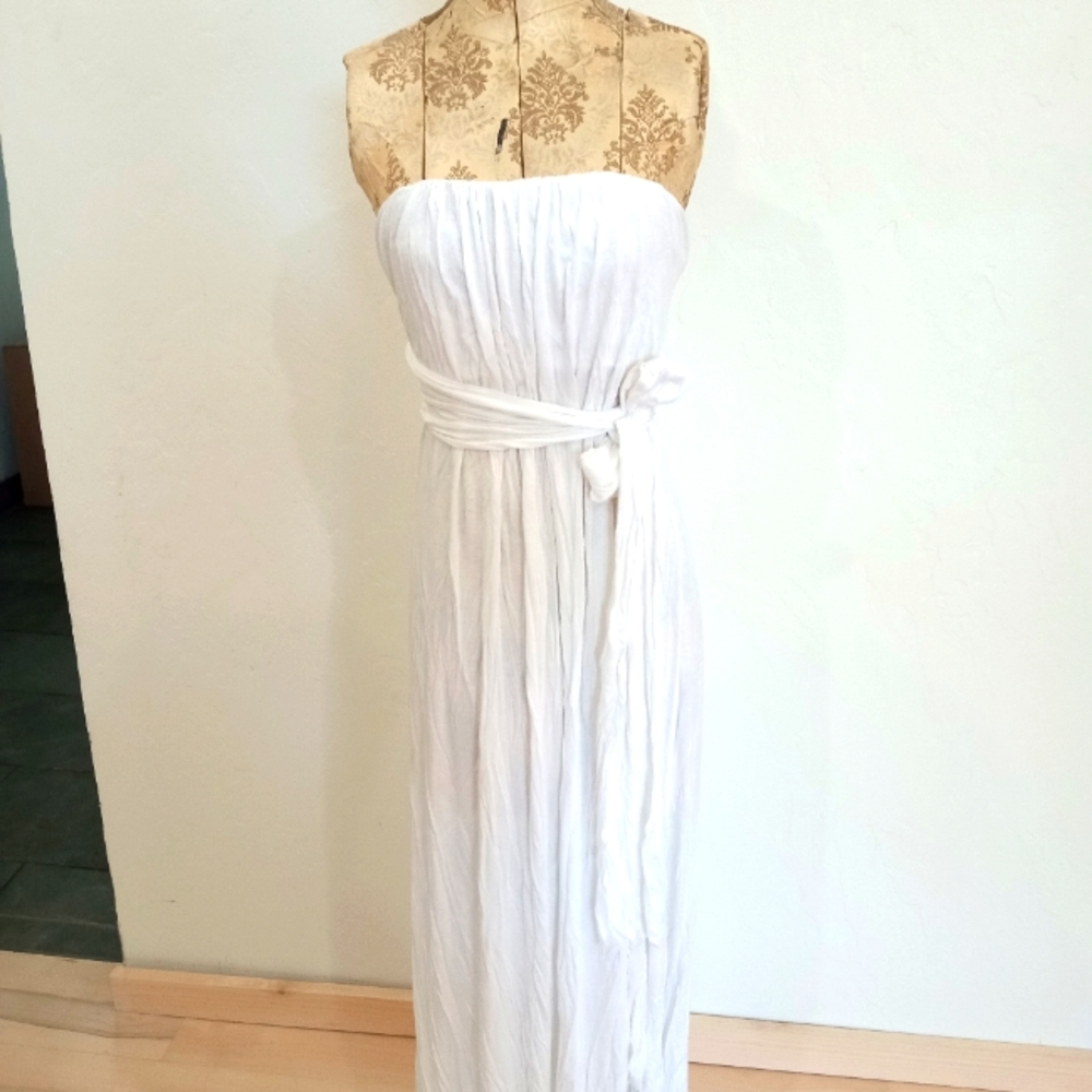 White changeable dress